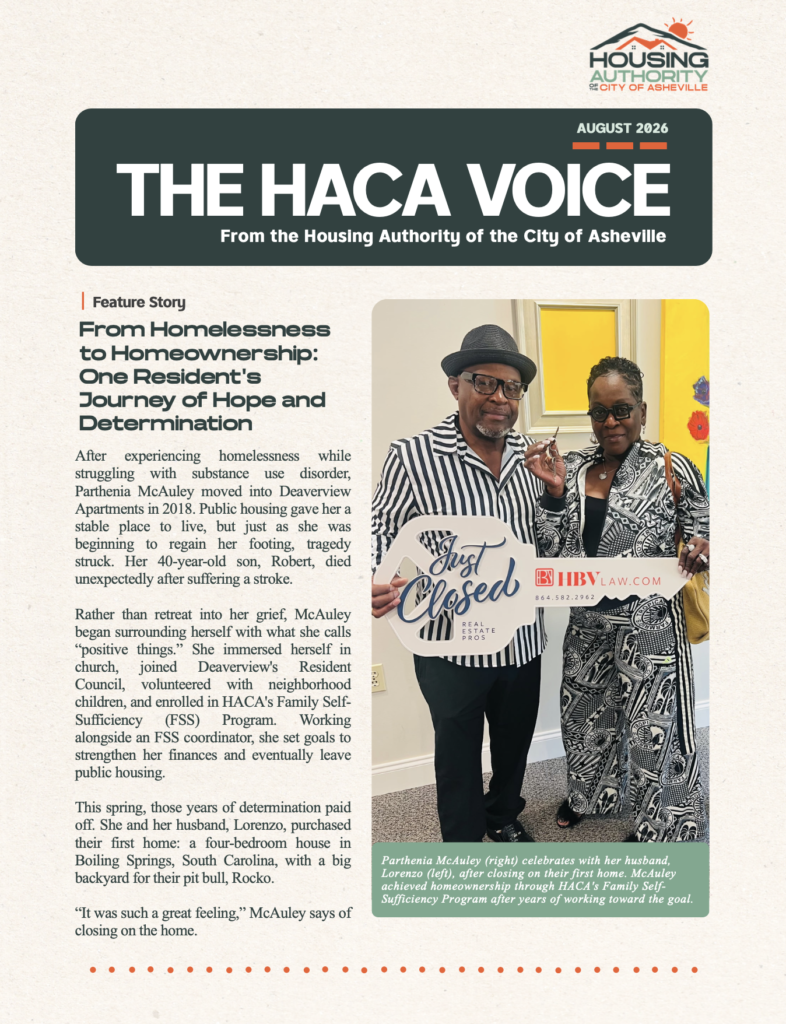 August 2026 edition of The HACA Voice.